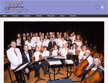 Tablet Screenshot of euclidsymphonyorchestra.com